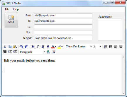 SMTP Mailer Windows 11 download